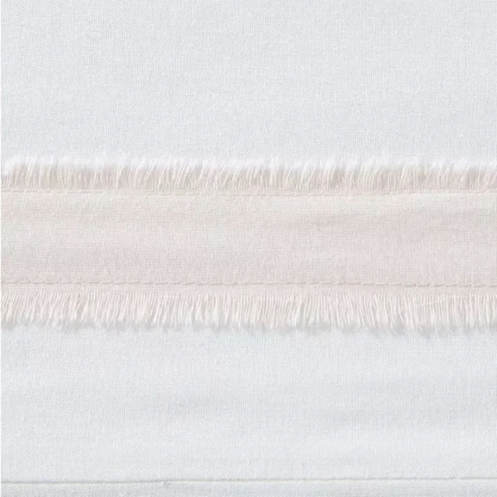 Laura Ashley Mila Pink Euro Sham 26x26 White Cotton Pillow Cover Contrast Border